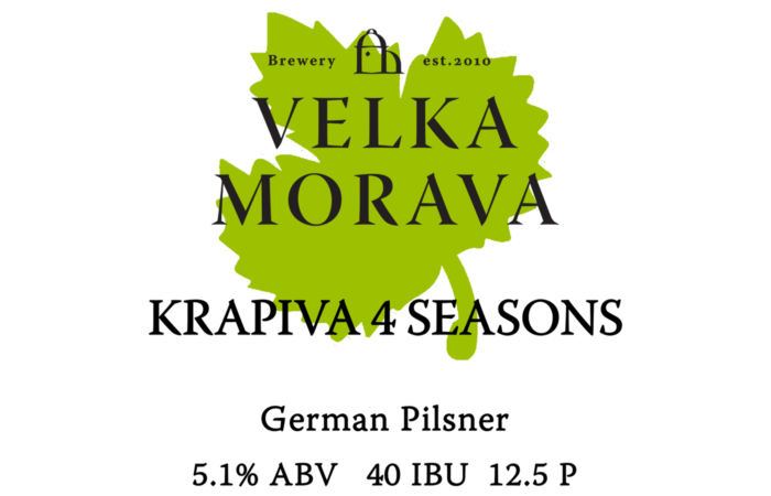Krapiva 4 SeasonsGerman Pilsner — 5.1% ABV / 40 IBU / 12.5 P