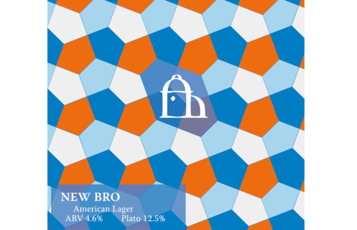 New BroAmerican Lager — 4.6% ABV / 12.5 Plato
