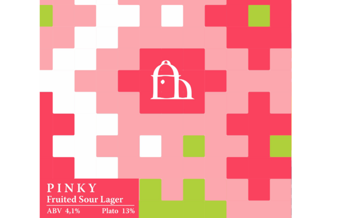 PinkyFruited Sour Lager — 4.1% ABV / 13 P