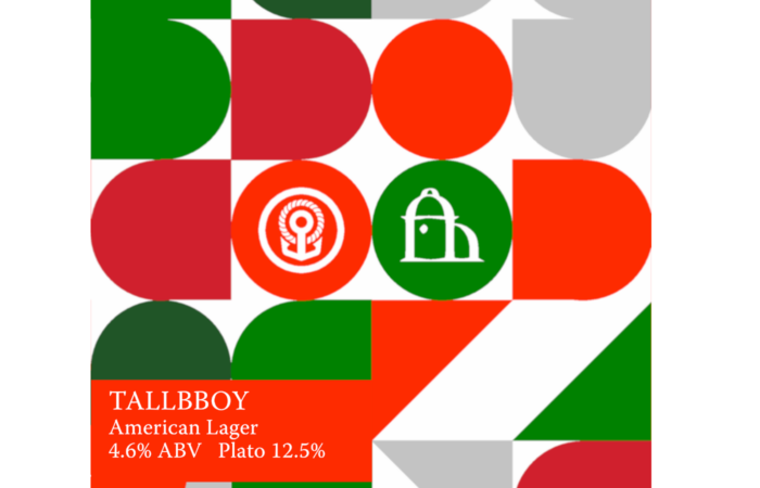TallboyAmerican Lager — 4.6% ABV / 12.5 P