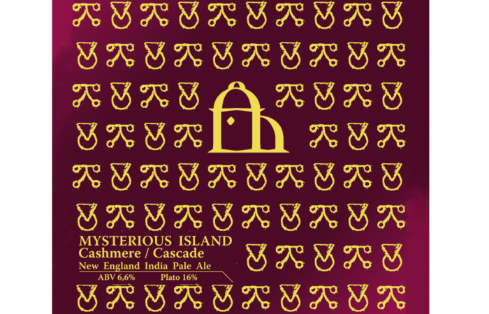 Mysterious Island: Cashmere / CascadeNew England IPA — 6.6% ABV / 16 P